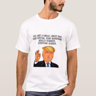 T-shirt Funny Donald Trump Fathers Day T Shirt from Sont