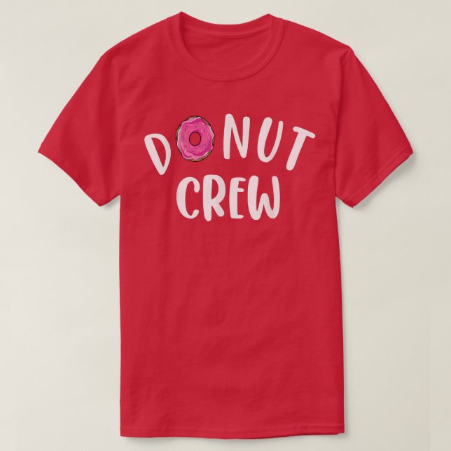 T-shirt Funny Donut Crew Design For Men Women Kids Donut S (Design devant)