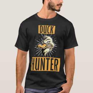 T-shirt Funny Duck Hunter labrador récupérateur d'empreint