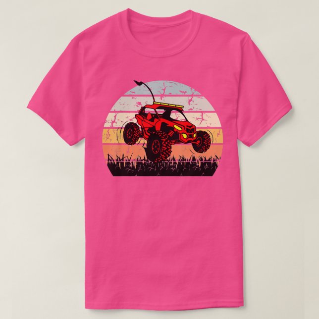 T-shirt Funny Dune Buggy RC Truck Retro (Design devant)