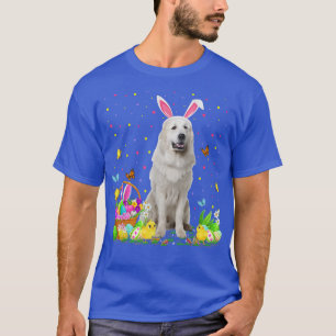 T-shirt Funny Easter Egg Hunting Great Pyrenees Dog Easter