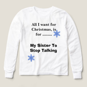 T-Shirt-Funny Enfants Longue Manche Tee