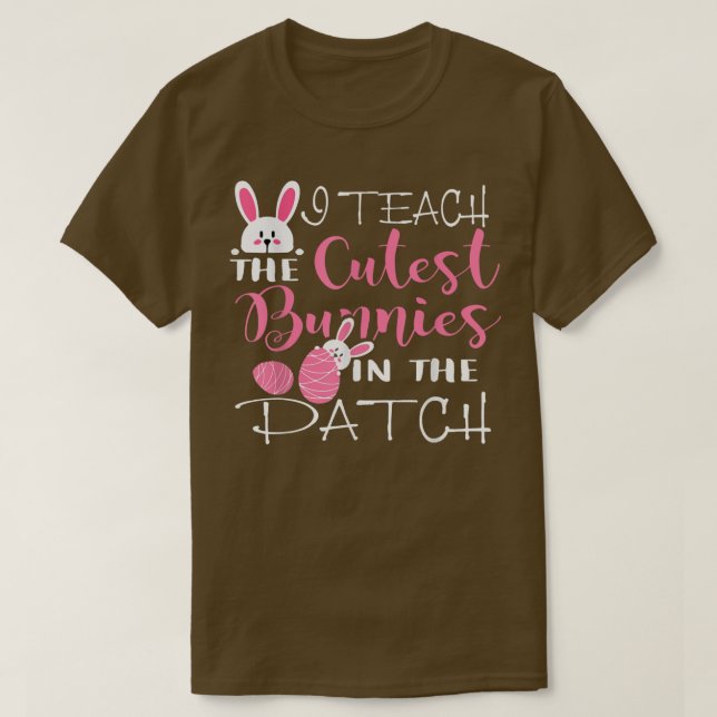 T-shirt Funny Enseignant de Pâques jardin d'enfants école  (Design devant)