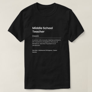 T-shirt Funny Enseignant du collège