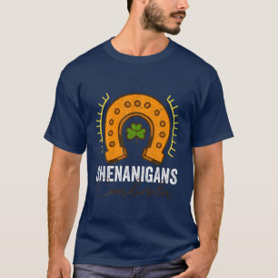 T-shirt Funny Enseignant St patrick Shenanigans Coordonnat