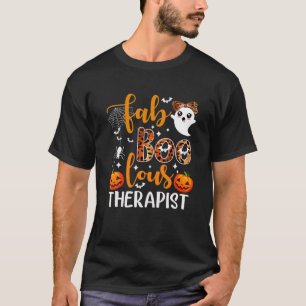 T-shirt Funny Faboolous Therapist Halloween Costume Therap