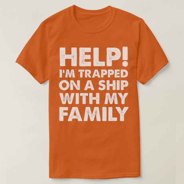 T-shirt Funny Family Cruise Correspondant Vacances Croisiè (Design devant)