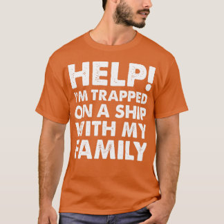 T-shirt Funny Family Cruise Correspondant Vacances Croisiè