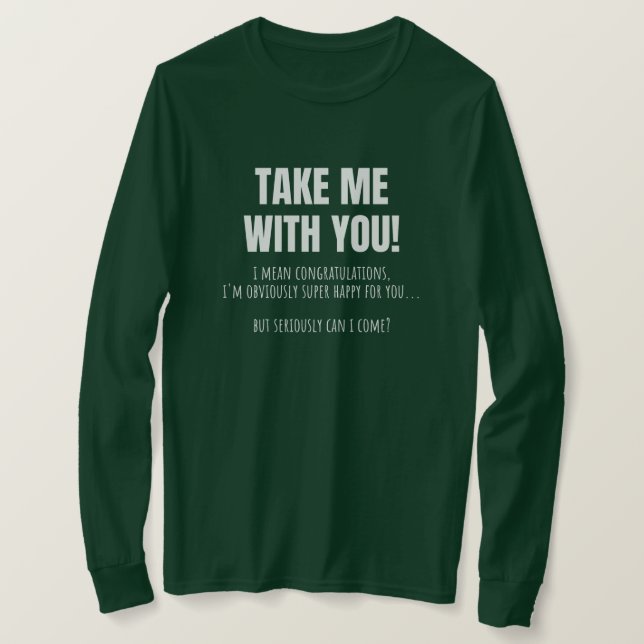 T-shirt Funny Farewell Mug (Design devant)