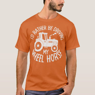 T-shirt Funny Farmer Tractor Agriculture Ranch Agriculture