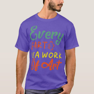 T-shirt Funny Fart Shirt Hommes garçons Cool Hilarious Sar