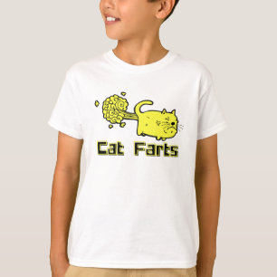 T-shirt Funny Farts de chats