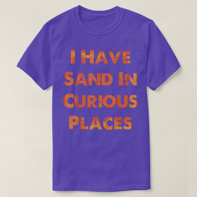 T-shirt Funny Festival Beach Q (Design devant)