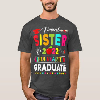 T-shirt Funny Fier Soeur d'une classe de maternelle 2022