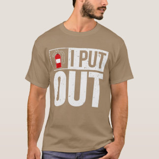 T-shirt Funny Fire Extinguisher J'Ai Sorti Firefighter