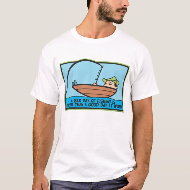 T-shirt Funny Fisherman's (Devant)