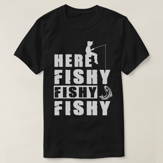T-shirt Funny Fishing 1 (Design devant)