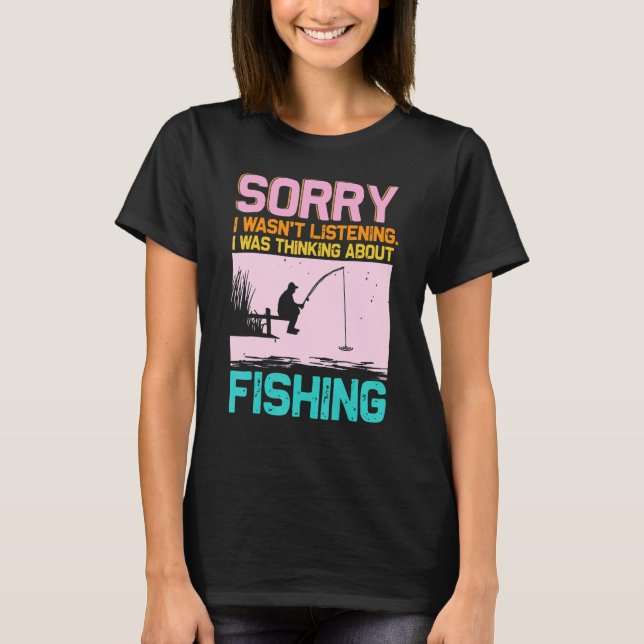 T-shirt Funny Fishing For Men Women Trout Bass Fisherman V (Devant)