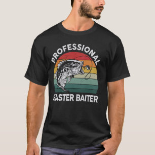 T-shirt Funny Fishing-shirt professionnel Master-Baiter Pa