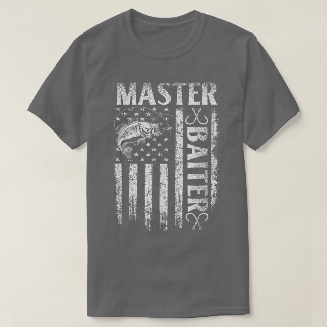 T-shirt Funny    FishingMaster Baiter  (Design devant)