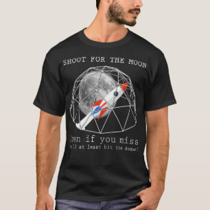 T-shirt Funny Flat Earth Shirt Firmament Dome Conspiracy 1