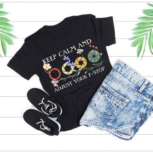 T-shirt Funny fleur sauvage Photography F-stop (Créateur téléchargé)