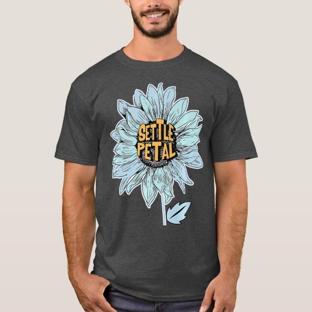 T-shirt Funny Florist Shop Fleurs Plante Gardener Settle (Devant)