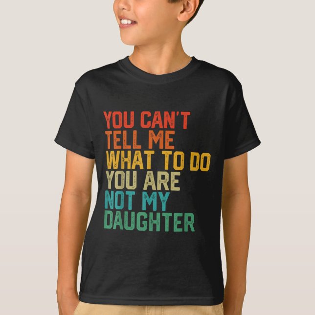 T-shirt Funny For Father Dad From Daughter Father's Day Da (Devant)