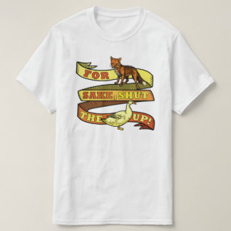 T-shirt Funny Fox Duck Animal Pun