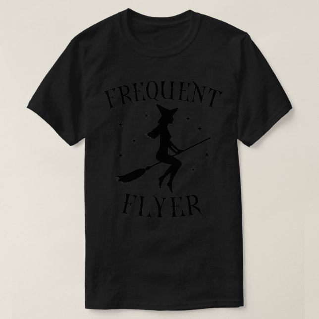 T-shirt Funny Fréquent Flyer 2021 Sey Halloween Witch Cos (Design devant)