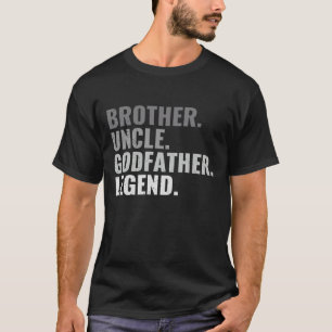 T-shirt Funny Frère oncle Parrain