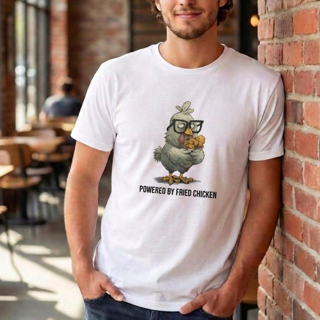 T-Shirt Funny Fried Chicken (Créateur téléchargé)