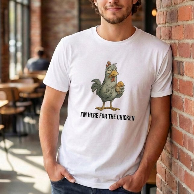 T-Shirt Funny Fried Chicken (Créateur téléchargé)