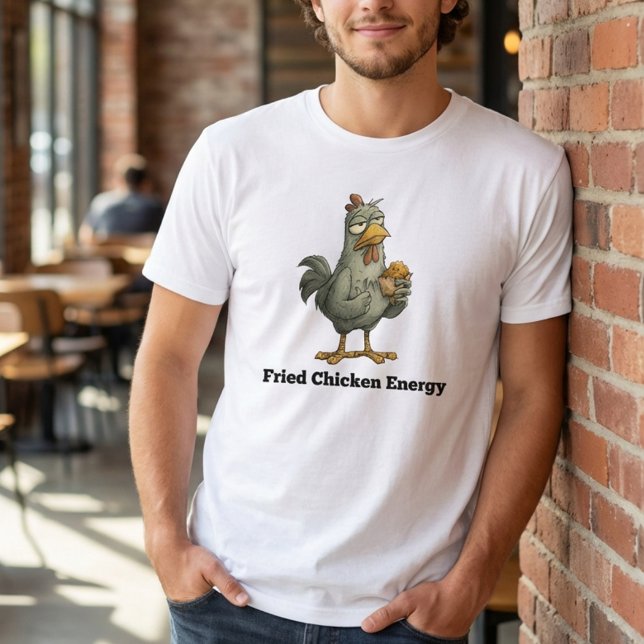 T-Shirt Funny Fried Chicken (Créateur téléchargé)