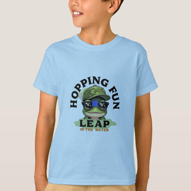 T-Shirt FUNNY FROG (Devant)