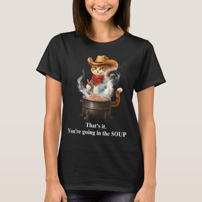 T-shirt Funny Frog Witch Meme That's It You're Going In Th (Devant)