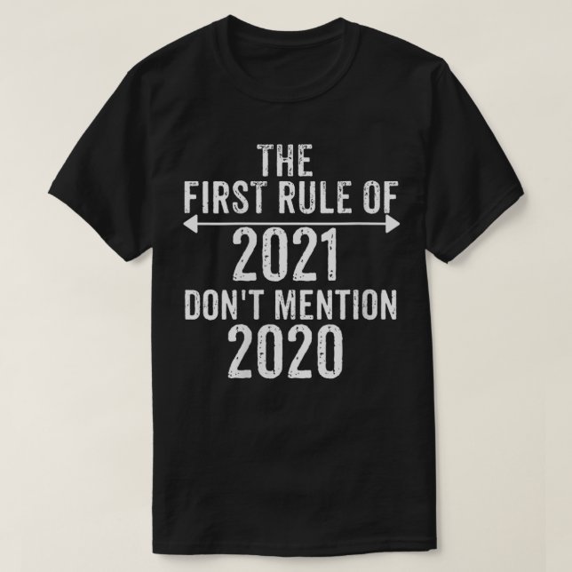 T-SHIRT FUNNY FUNNY HEUREUX NOUVEL AN 2021 NOUVELLES ANNÉE (Design devant)