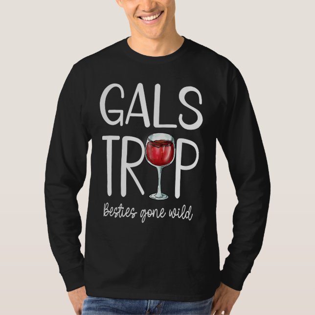 T-shirt Funny Gals Trip Besties  Vacay Vacation Clothes Gi (Devant)
