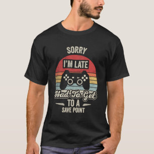 T-shirt Funny Gamer Gamer Gift Shirt Retro Vidéo Vintage G