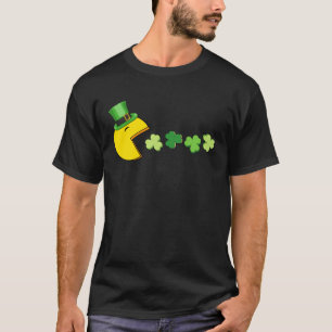 T-shirt Funny Gaming Boys Girls Kids Cute Shamrock St Part