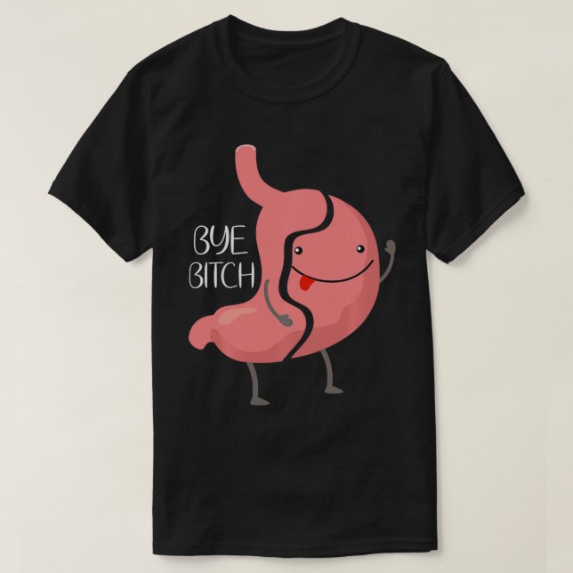 T-shirt Funny Gastric Sleeve Bariatric VSG Chirurgie gastr (Design devant)