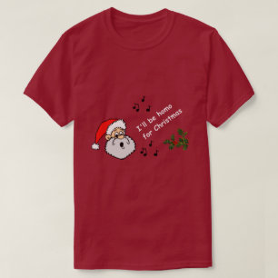 T-shirt Funny Gay Noël Je serai Homo pour Noël Amusant