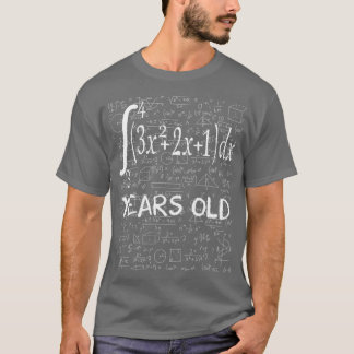T-shirt Funny geek mathématique 45 ans 45e anniversaire in