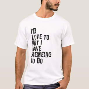 T-shirt Funny gen z white shirt meme