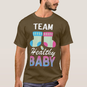 T-shirt Funny Gender Reveveval Team Healthy Baby Party