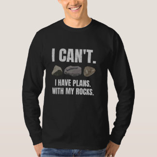 T-shirt Funny Geologist Rock Collector Rockhoming Geolog