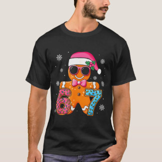 T-shirt Funny Gingerbread Six Seven 67 Ice Cream Drip Chri