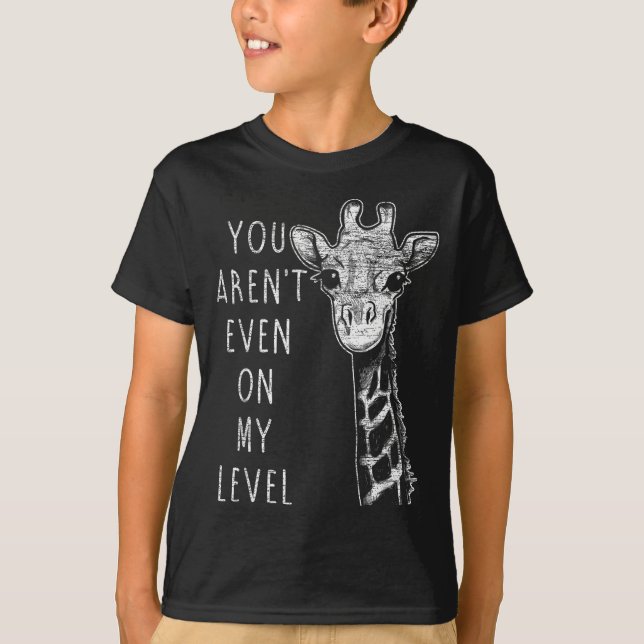 T-shirt Funny Giraffe  (Devant)