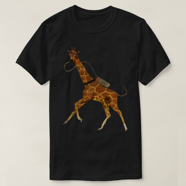 T-shirt Funny Giraffe Love Giraffe (Design devant)
