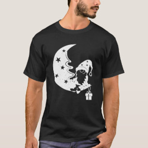 T-shirt Funny Gnome Christmas Moon Matching Family Group